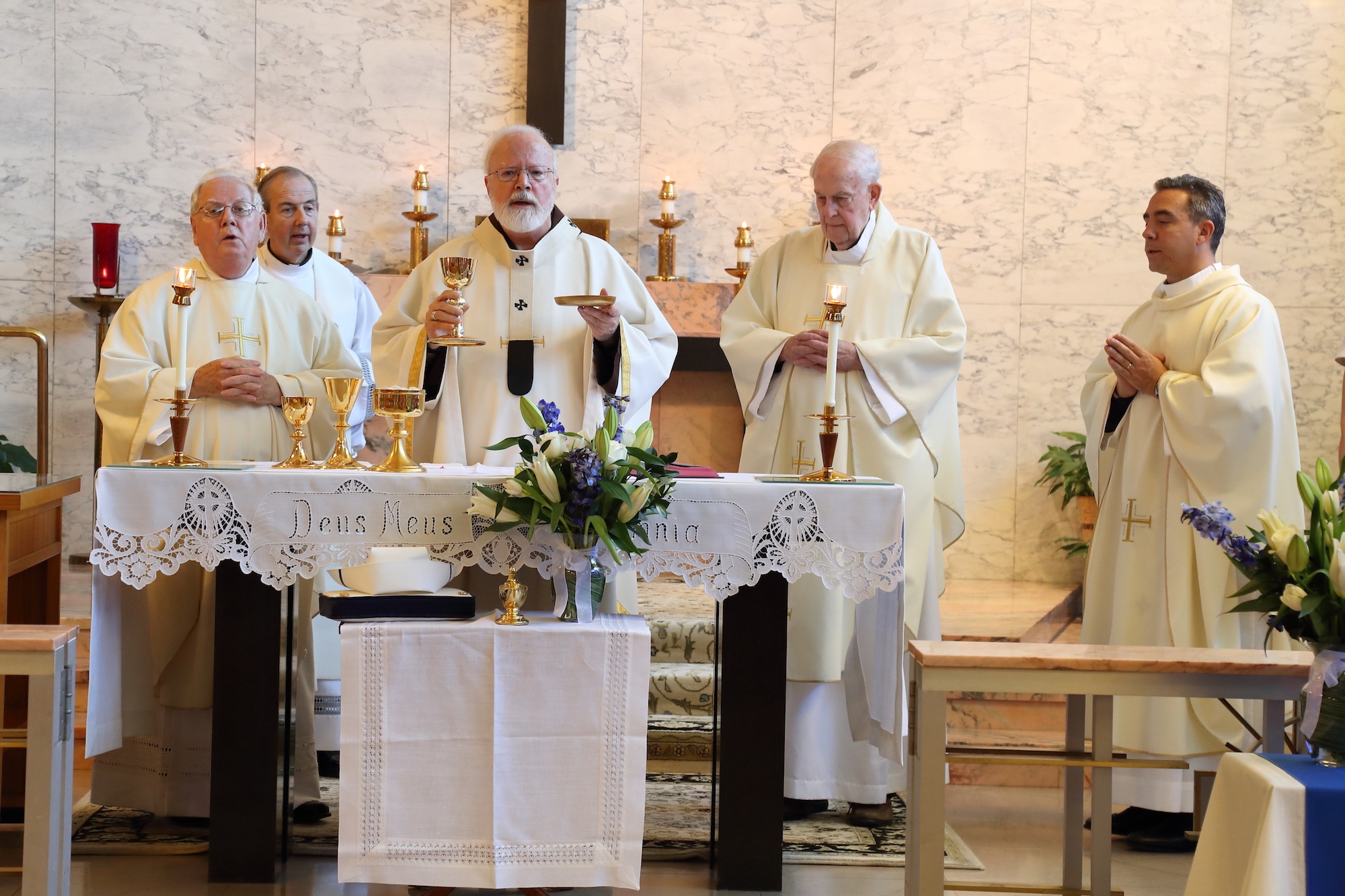 Cardinal Sean O'Malley joins Labouré College in celebrating its 125th ...